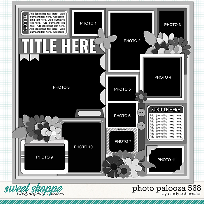 Cindy's Layered Templates - Photo Palooza 568 by Cindy Schneider