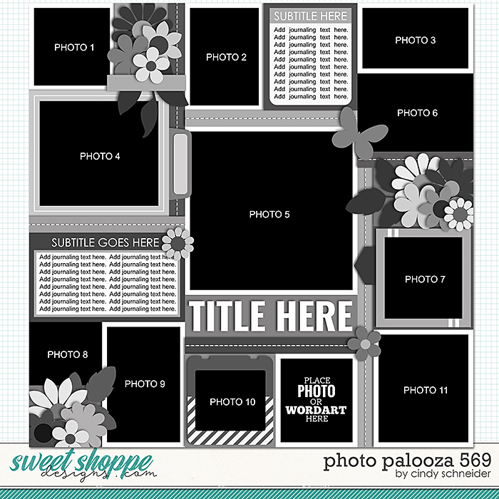 Cindy's Layered Templates - Photo Palooza 569 by Cindy Schneider