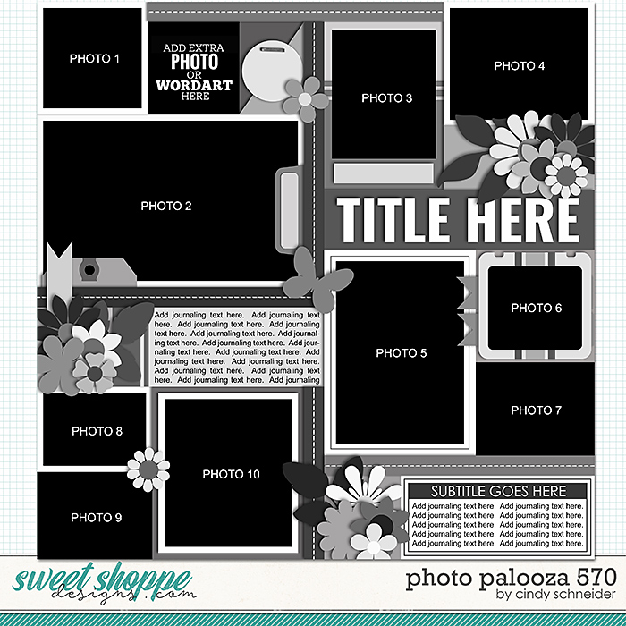 Cindy's Layered Templates - Photo Palooza 570 by Cindy Schneider