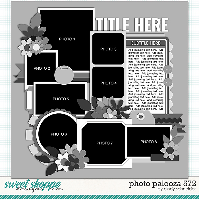 Cindy's Layered Templates - Photo Palooza 572 by Cindy Schneider