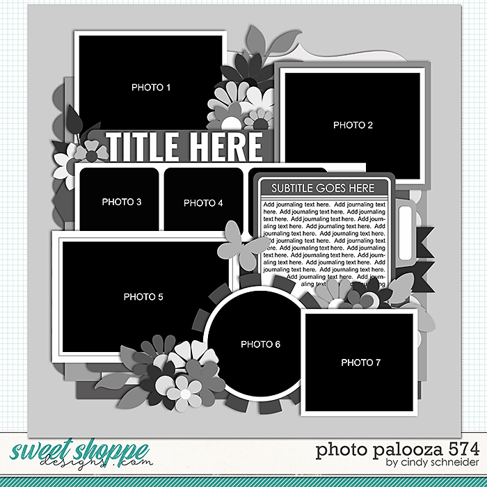 Cindy's Layered Templates - Photo Palooza 574 by Cindy Schneider