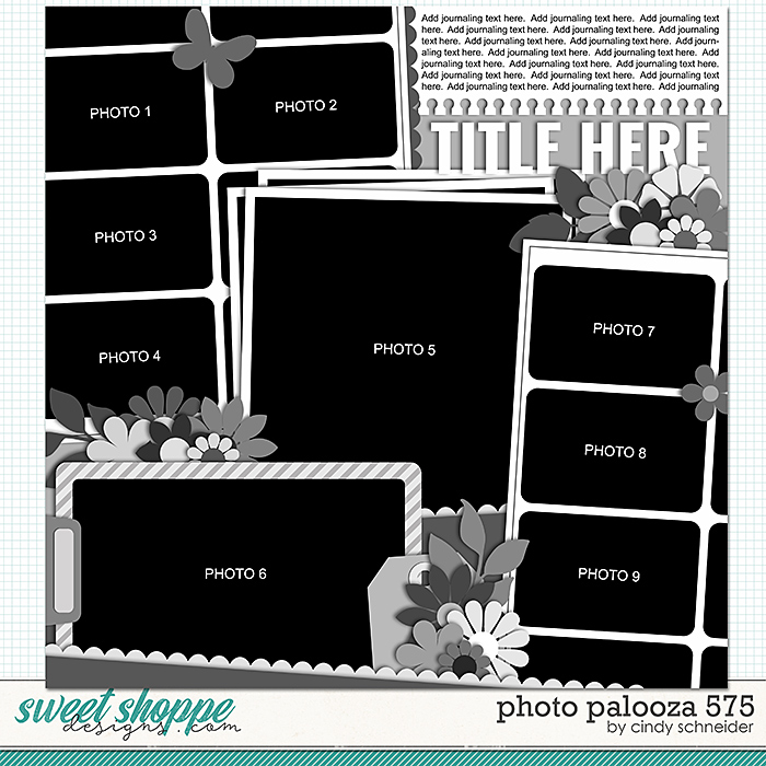 Cindy's Layered Templates - Photo Palooza 575 by Cindy Schneider