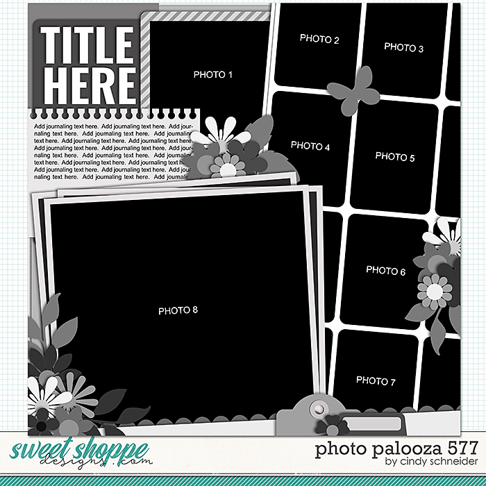 Cindy's Layered Templates - Photo Palooza 577 by Cindy Schneider