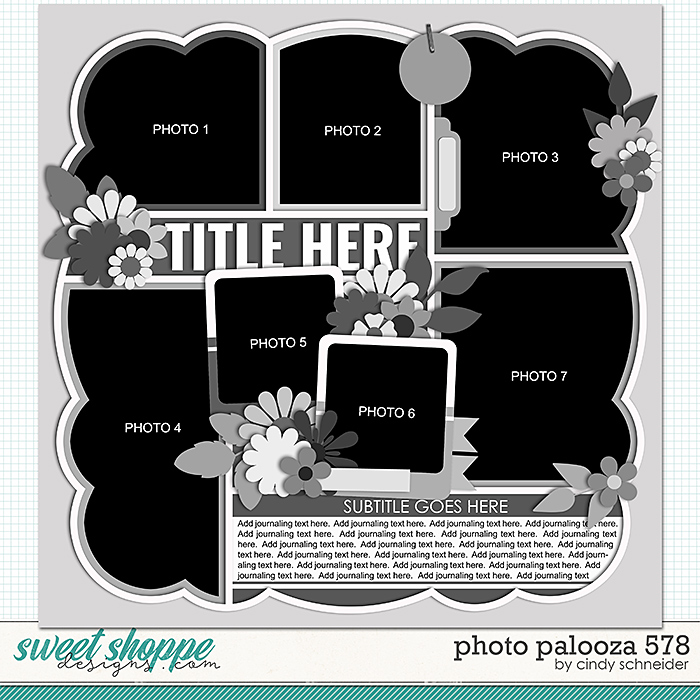 Cindy's Layered Templates - Photo Palooza 578 by Cindy Schneider