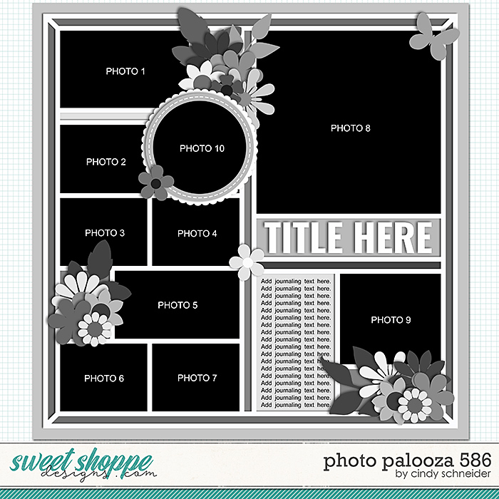 Cindy's Layered Templates - Photo Palooza 586 by Cindy Schneider