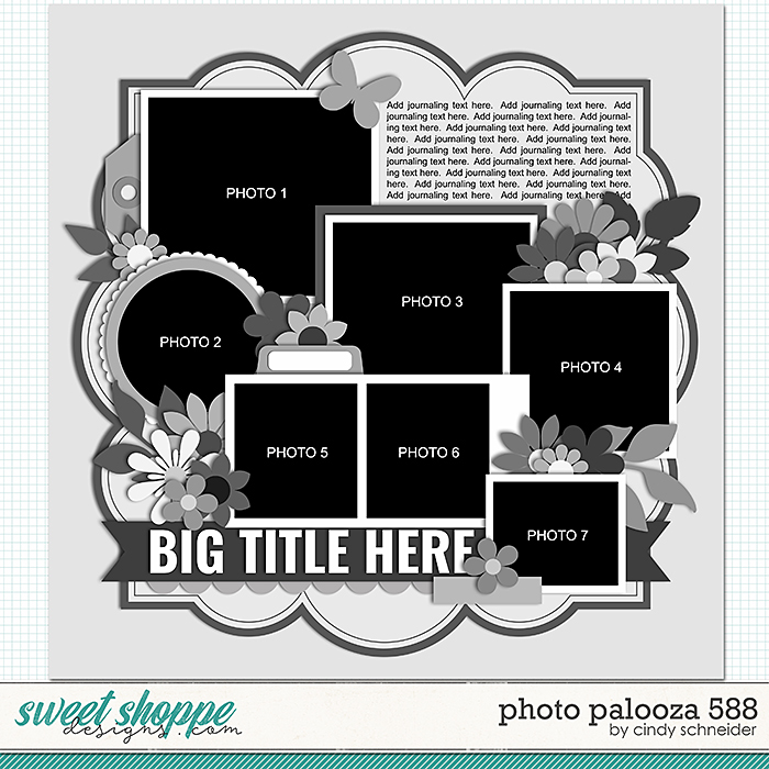 Cindy's Layered Templates - Photo Palooza 588 by Cindy Schneider