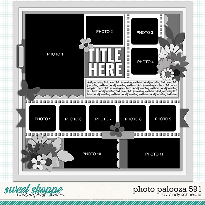 Cindy's Layered Templates - Photo Palooza 591 by Cindy Schneider