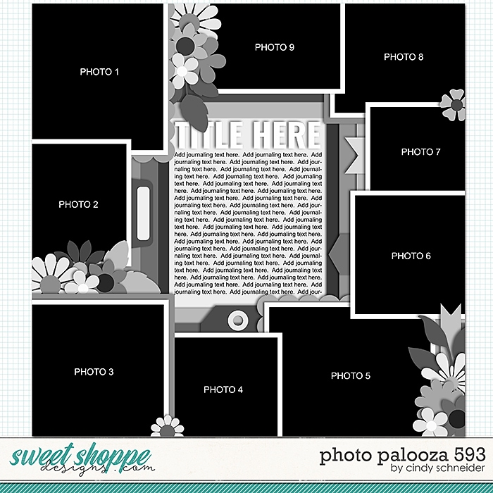 Cindy's Layered Templates - Photo Palooza 593 by Cindy Schneider