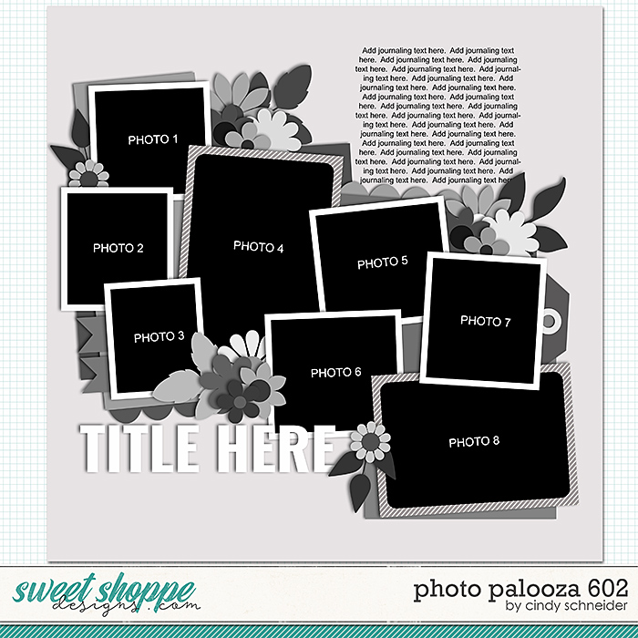Cindy's Layered Templates - Photo Palooza 602 by Cindy Schneider
