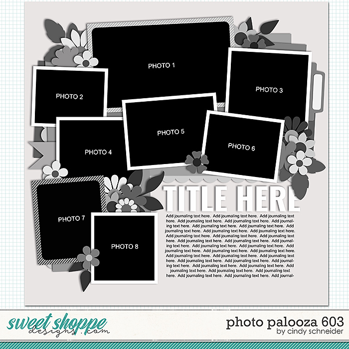 Cindy's Layered Templates - Photo Palooza 603 by Cindy Schneider