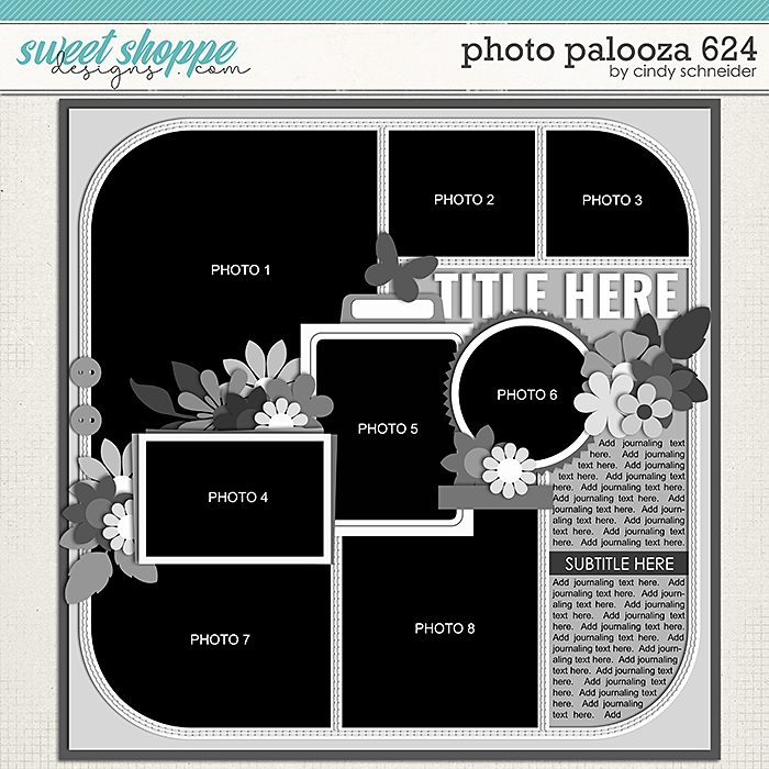 Cindy's Layered Templates - Photo Palooza 624 by Cindy Schneider