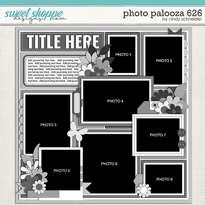 Cindy's Layered Templates - Photo Palozoa 626 by Cindy Schneider