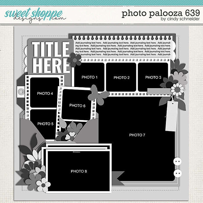 Cindy's Layered Templates - Photo Palooza 639 by Cindy Schneider