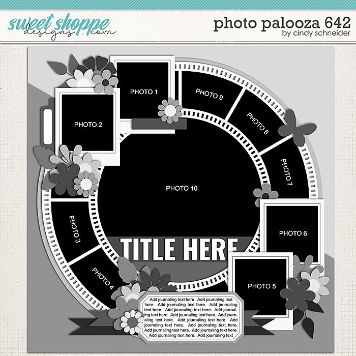 Cindy's Layered Templates - Photo Palozoa 642 by Cindy Schneider