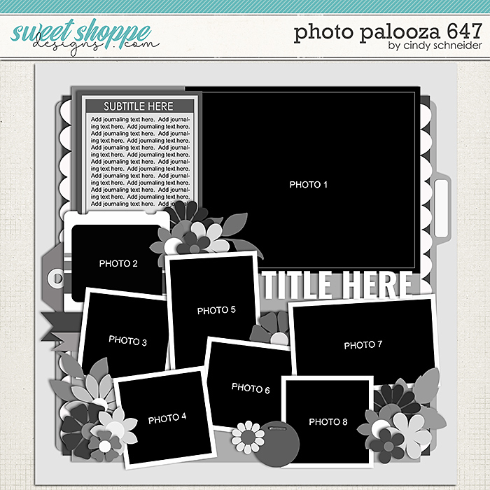 Cindy's Layered Templates - Photo Palooza 647 by Cindy Schneider