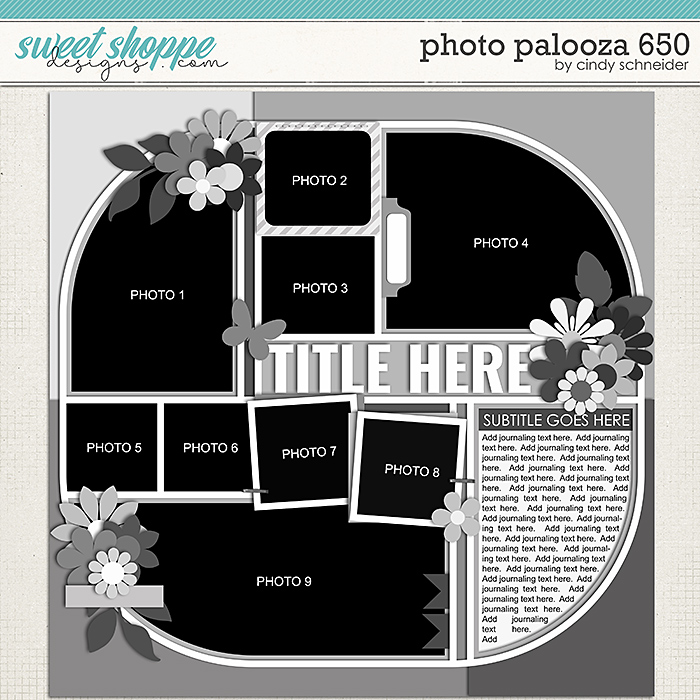 Cindy's Layered Templates - Photo Palooza 650 by Cindy Schneider