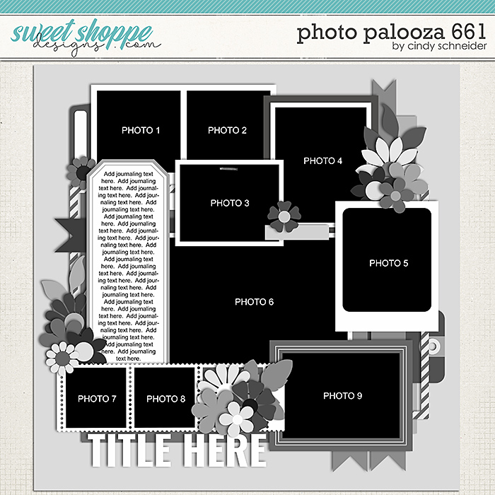 Cindy's Layered Templates - Photo Palooza 661 by Cindy Schneider