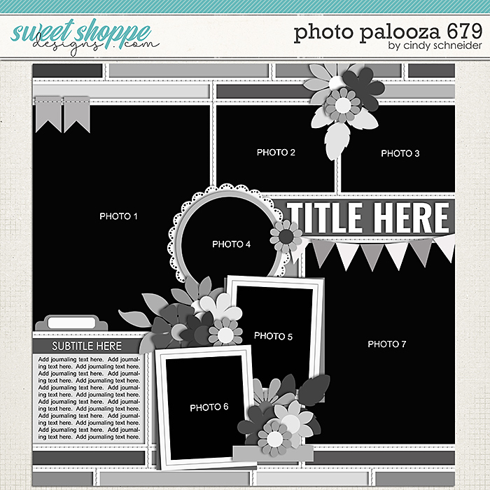 Cindy's Layered Templates - Photo Palooza 679 by Cindy Schneider