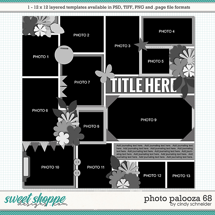 Cindy's Layered Templates - Photo Palooza 68 by Cindy Schneider