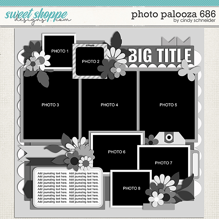 Cindy's Layered Templates - Photo Palooza 686 by Cindy Schneider