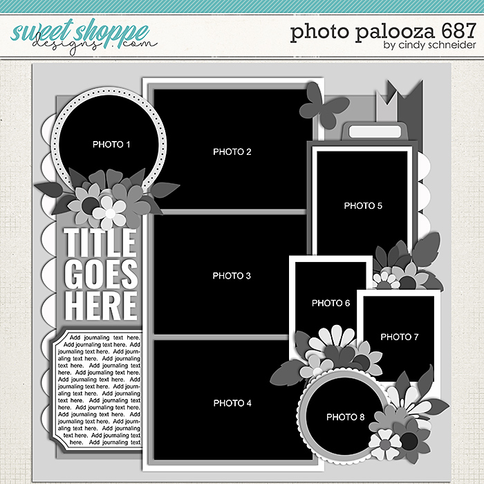 Cindy's Layered Templates - Photo Palooza 687 by Cindy Schneider