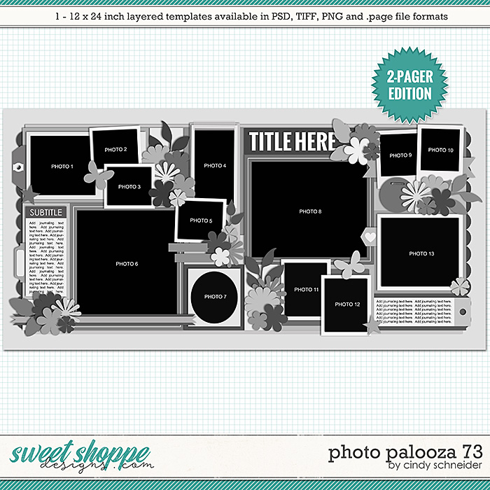 Cindy's Layered Templates - Photo Palooza 73 by Cindy Schneider