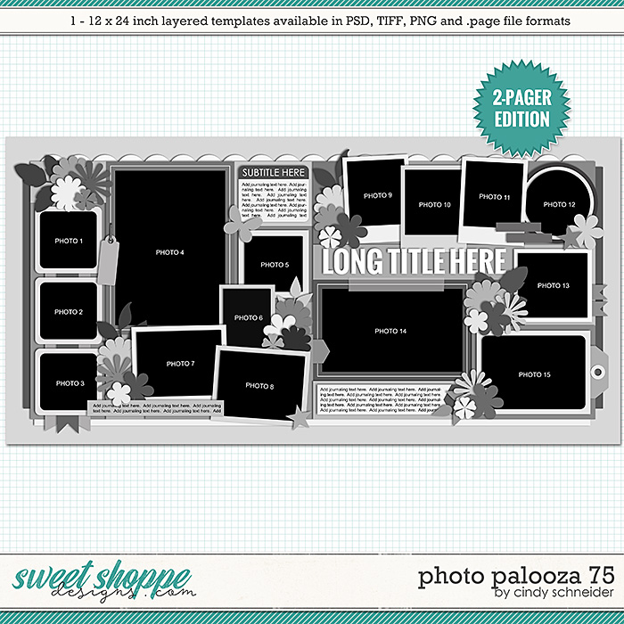 Cindy's Layered Templates - Photo Palooza 75 by Cindy Schneider