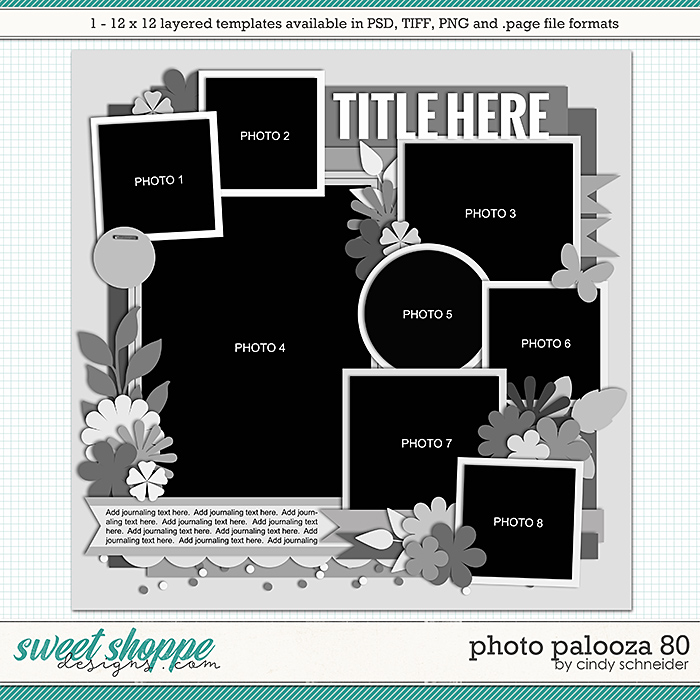 Cindy's Layered Templates - Photo Palooza 80 by Cindy Schneider