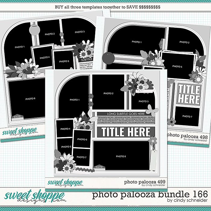 Cindy's Layered Templates - Photo Palooza Bundle 166 by Cindy Schneider