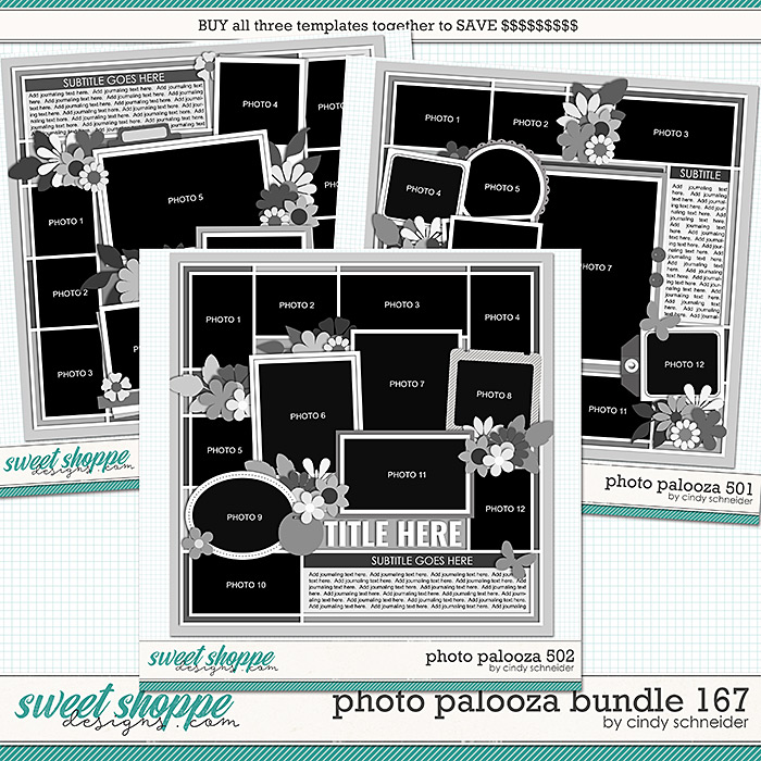 Cindy's Layered Templates - Photo Palooza Bundle 167 by Cindy Schneider