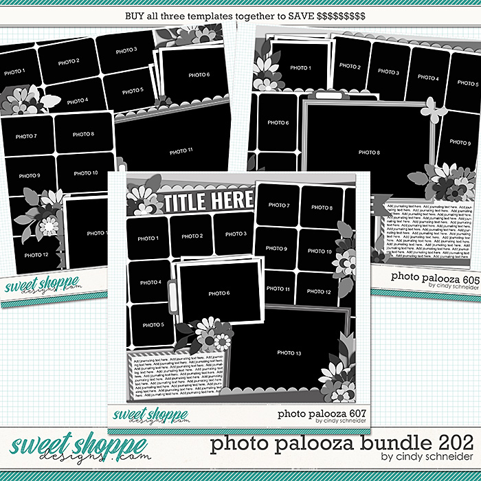 Cindy's Layered Templates - Photo Palooza Bundle 202 by Cindy Schneider