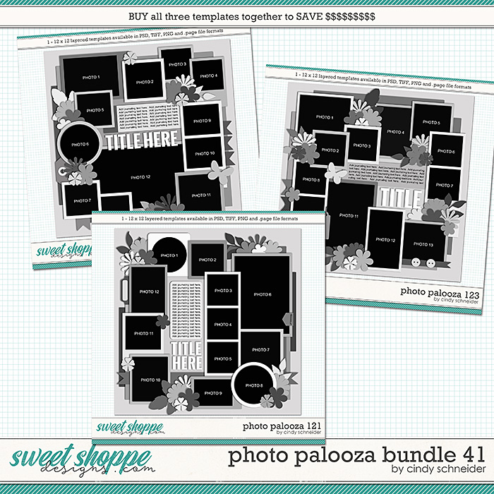 Cindy's Layered Templates - Photo Palooza Bundle 41 by Cindy Schneider