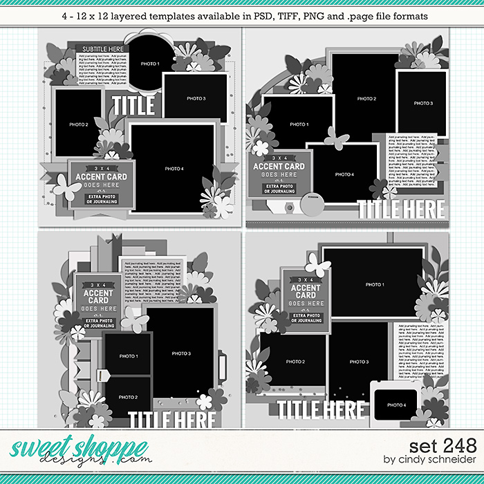 Cindy's Layered Tempaltes - Set 248 by Cindy Schneider Cindy's Layered Tempaltes - Set 248 by Cindy Schneider