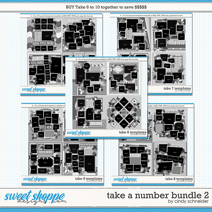 Take a Number Bundle 2 by Cindy Schneider Take a Number Bundle 2 by Cindy Schneider
