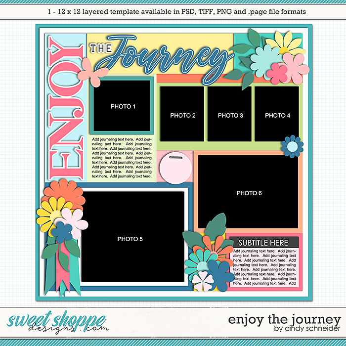 Cindy's Layered Templates - Enjoy the Journey by Cindy Schneider Cindy's Layered Templates - Enjoy the Journey by Cindy Schneider