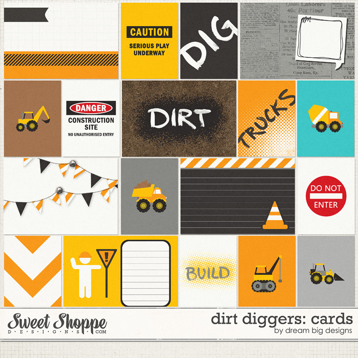 Dirt Diggers: Cards by Dream Big Designs Dirt Diggers: Cards by Dream Big Designs