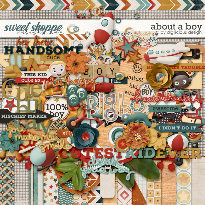 About A Boy {Kit} by Digilicious Design