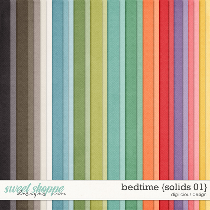 Bedtime {Solids 01} by Digilicious Design