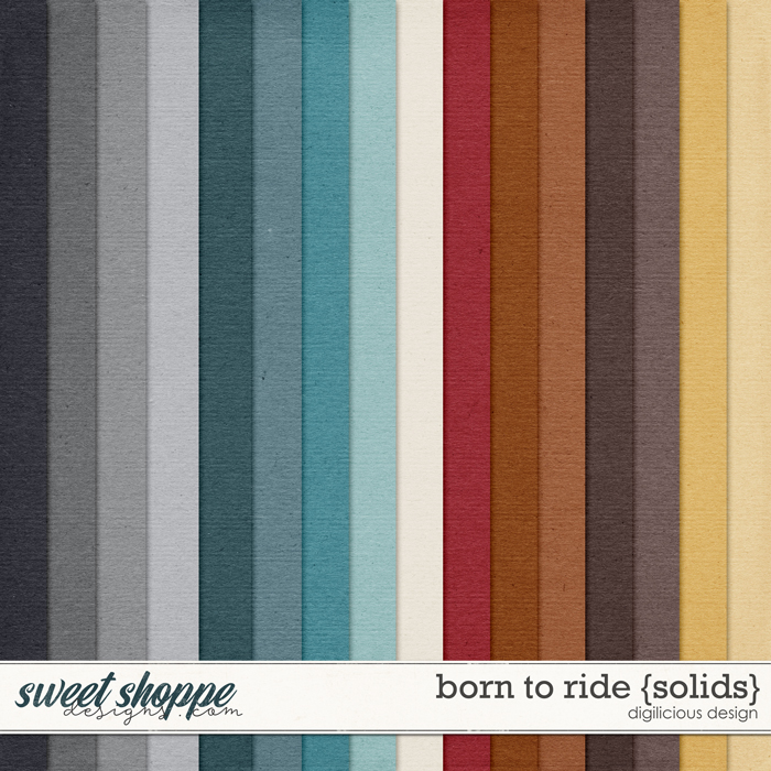 Born To Ride {Solids} by Digilicious Design