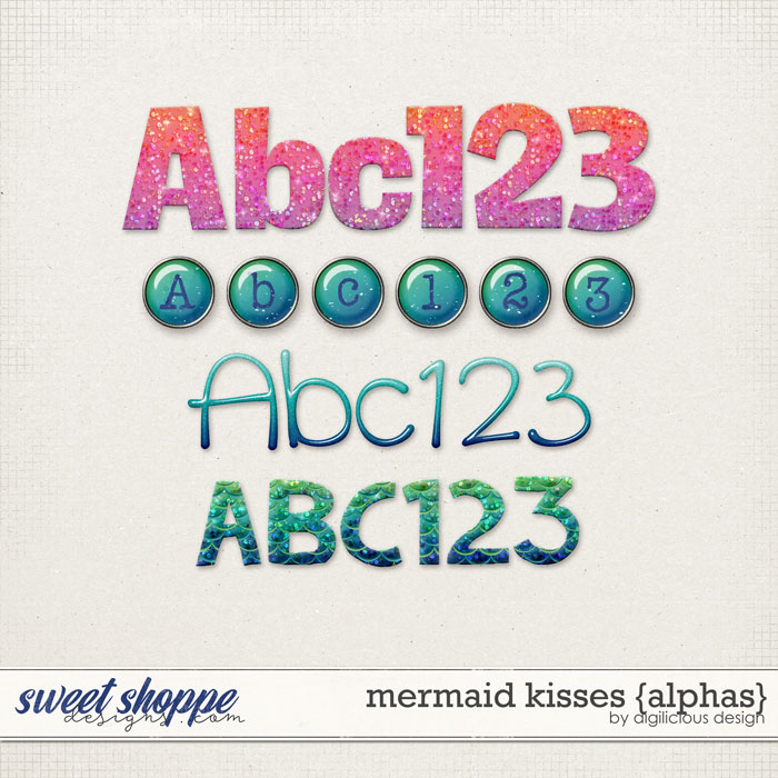 Mermaid Kisses {Alphas} by Digilicious Design