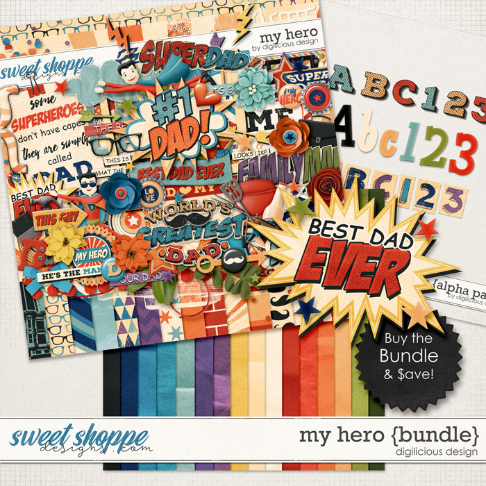 My Hero {Bundle} by Digilicious Design