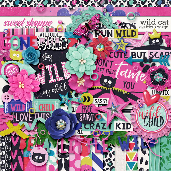 Wild Cat {Kit} by Digilicious Design