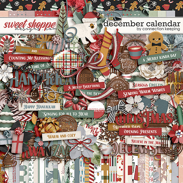 December Calendar Kit by Connection Keeping