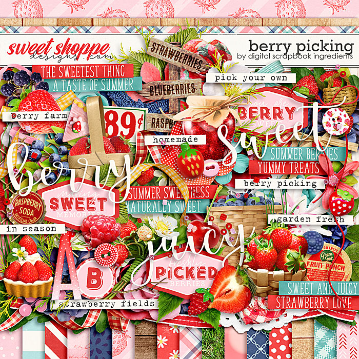 Berry Picking by Digital Scrapbook Ingredients