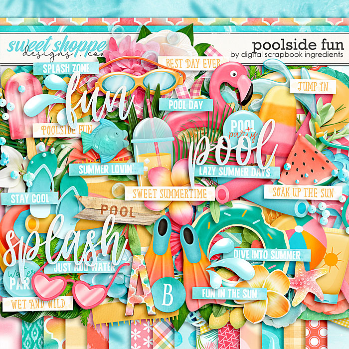  Poolside Fun by Digital Scrapbook Ingredients