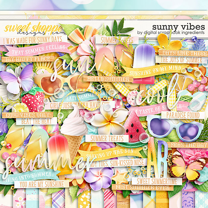 Sunny Vibes by Digital Scrapbook Ingredients