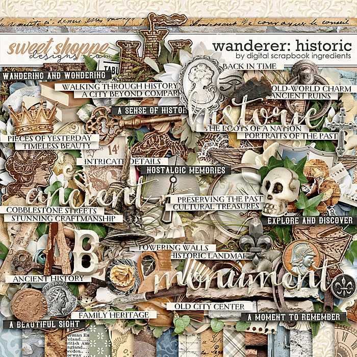 Wanderer: Historic by Digital Scrapbook Ingredients
