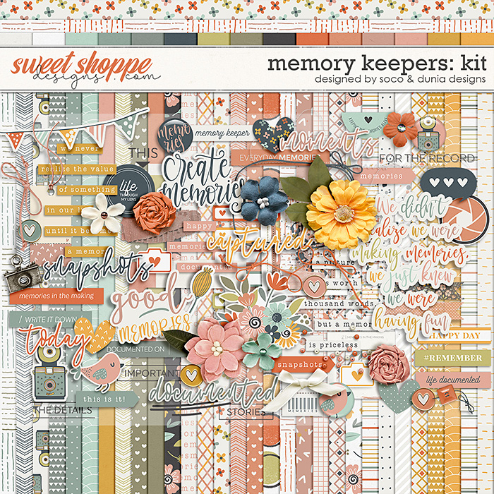 Memory Keepers: Kit | Designed by Soco and Dunia Designs