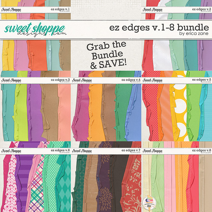 EZ Edges v.1-8 Bundle by Erica Zane