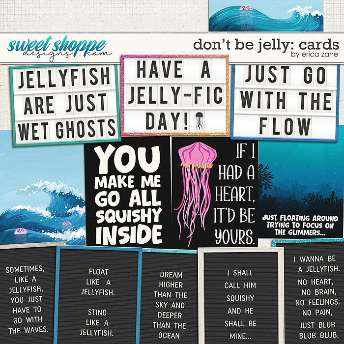 Don't Be Jelly: Cards by Erica Zane